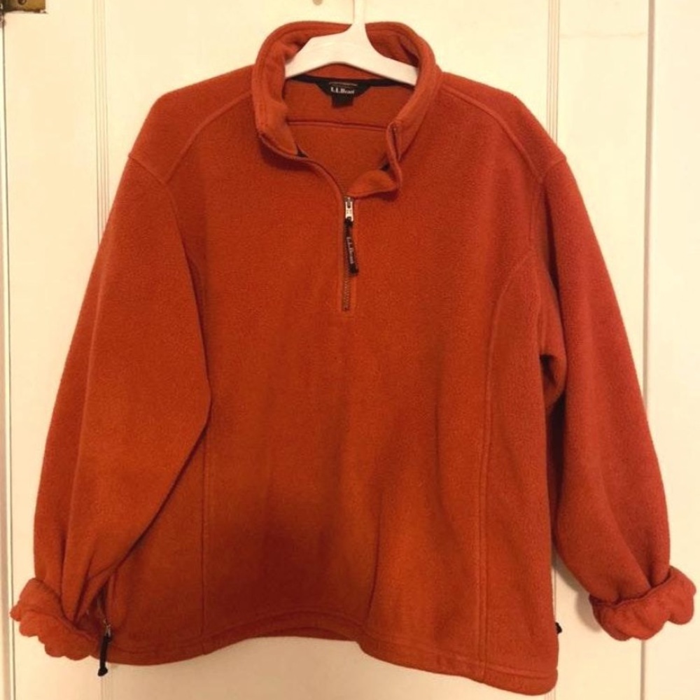 LL BEAN 1/4 zip